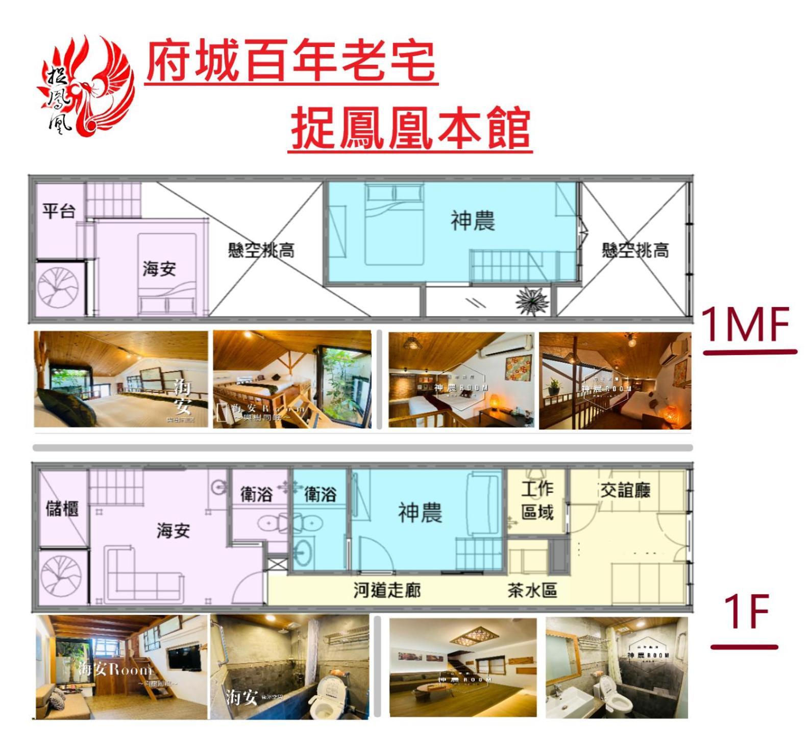 捉鳳凰 台南百年老宅包棟導覽民宿系列catchphoenix Centennial Guesthouse Ngoại thất bức ảnh
